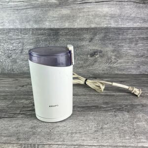 Krups Fast Touch Coffee Bean Mill Grinder Type 203  Vintage - Tested Works Great